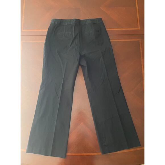 Talbots Size 10 Petite Womens Dress Pants Black Curvy CA#23147 Hook Bar Closure - Picture 2 of 9